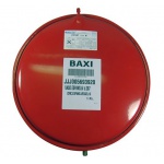 Розширювальний бак 6л круглий на газовий котел Baxi/Westen