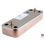 Вторинний теплообмінник на газовий котел Ariston Microgenus 23 кВт