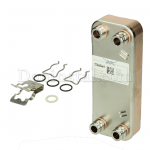 Теплообмінник вторинний на газовий котел Vaillant atmoMAX, turboMAX Pro/Plus (R1, R2, R3) 12 пластин