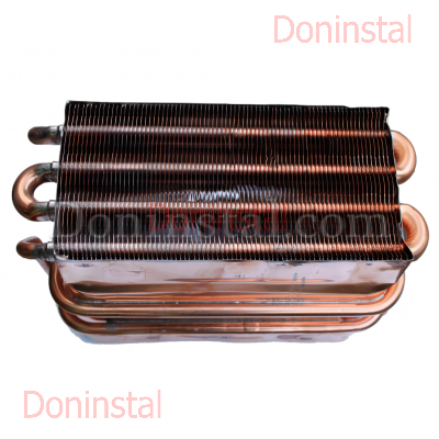Теплообменник на газовую колонку Ariston FAST 14 CF P/E, Chaffoteaux FLUENDO 14 CF P/E