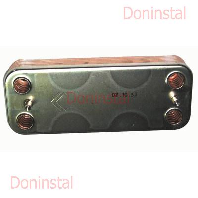 Вторичный теплообменник на газовый котел Beretta CITY, Super Exclusive CAI/CSI, Mynute, Idra Exclusive