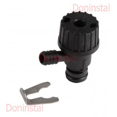 Кран дренажу на газовий котел Saunier Duval ThemaFast 25-30 E H MOD, Isotwin F 30 E H-MOD, Semia C24, F24, Isofast E A